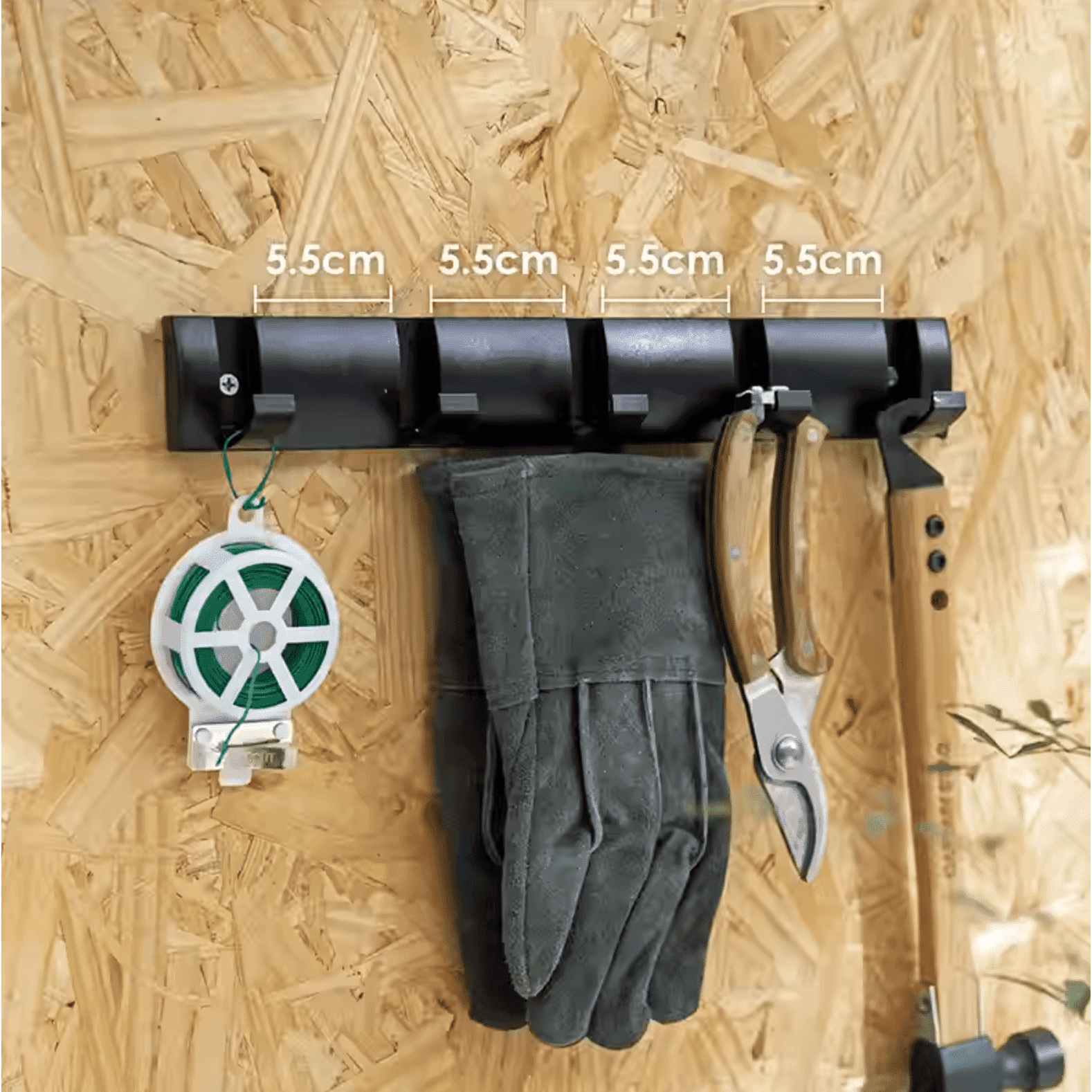 Shimoyama Black Stainless Steel 5 Hook