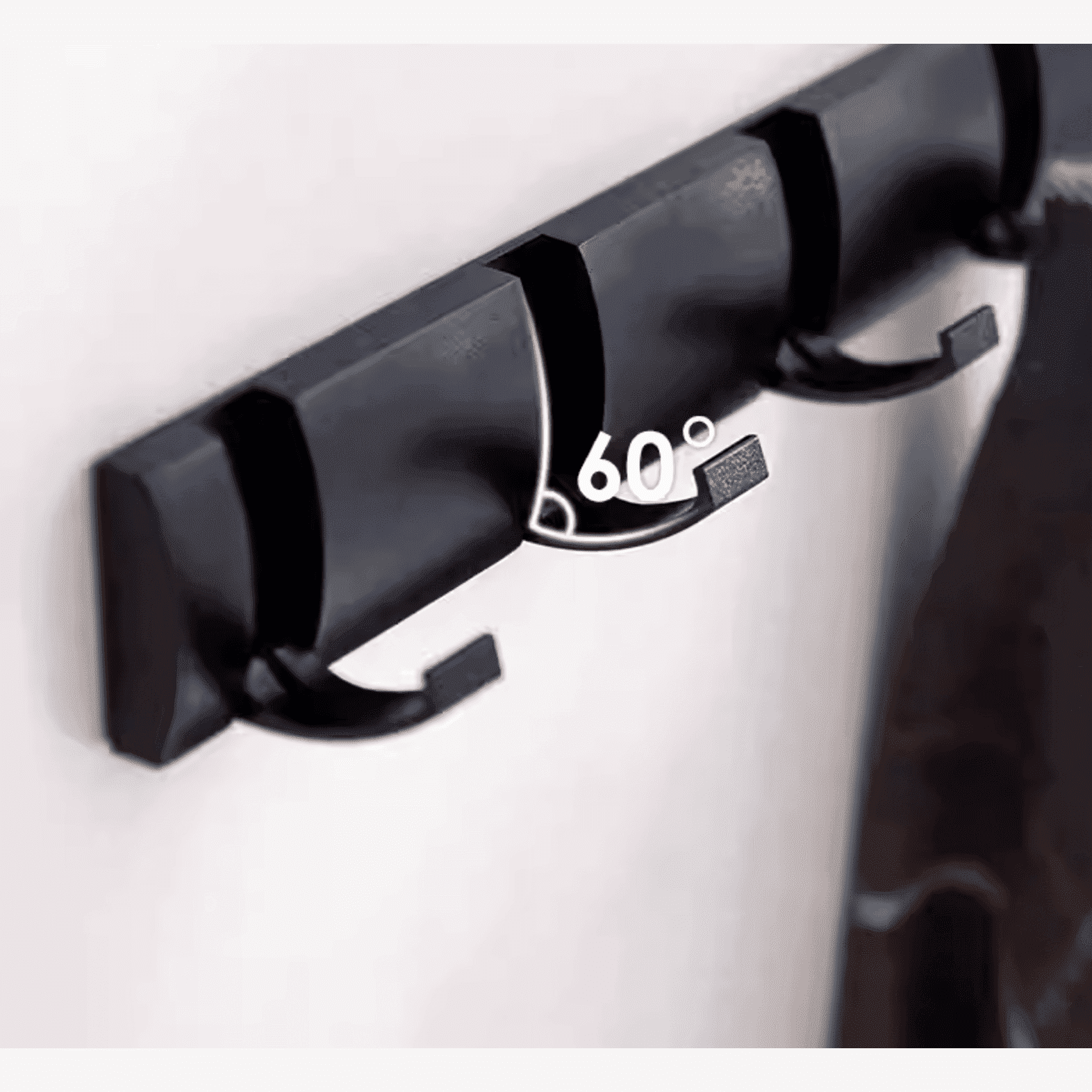 Shimoyama Black Stainless Steel 5 Hook