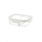 Shimoyama Borosilicate Glass Container 640ml - 2 Partitions
