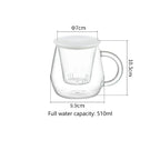 Shimoyama Borosilicate Glass Tea Cup 480ml