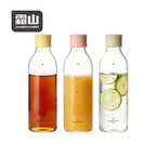 Shimoyama Borosilicate Glass Water Bottle 500ml - Yellow
