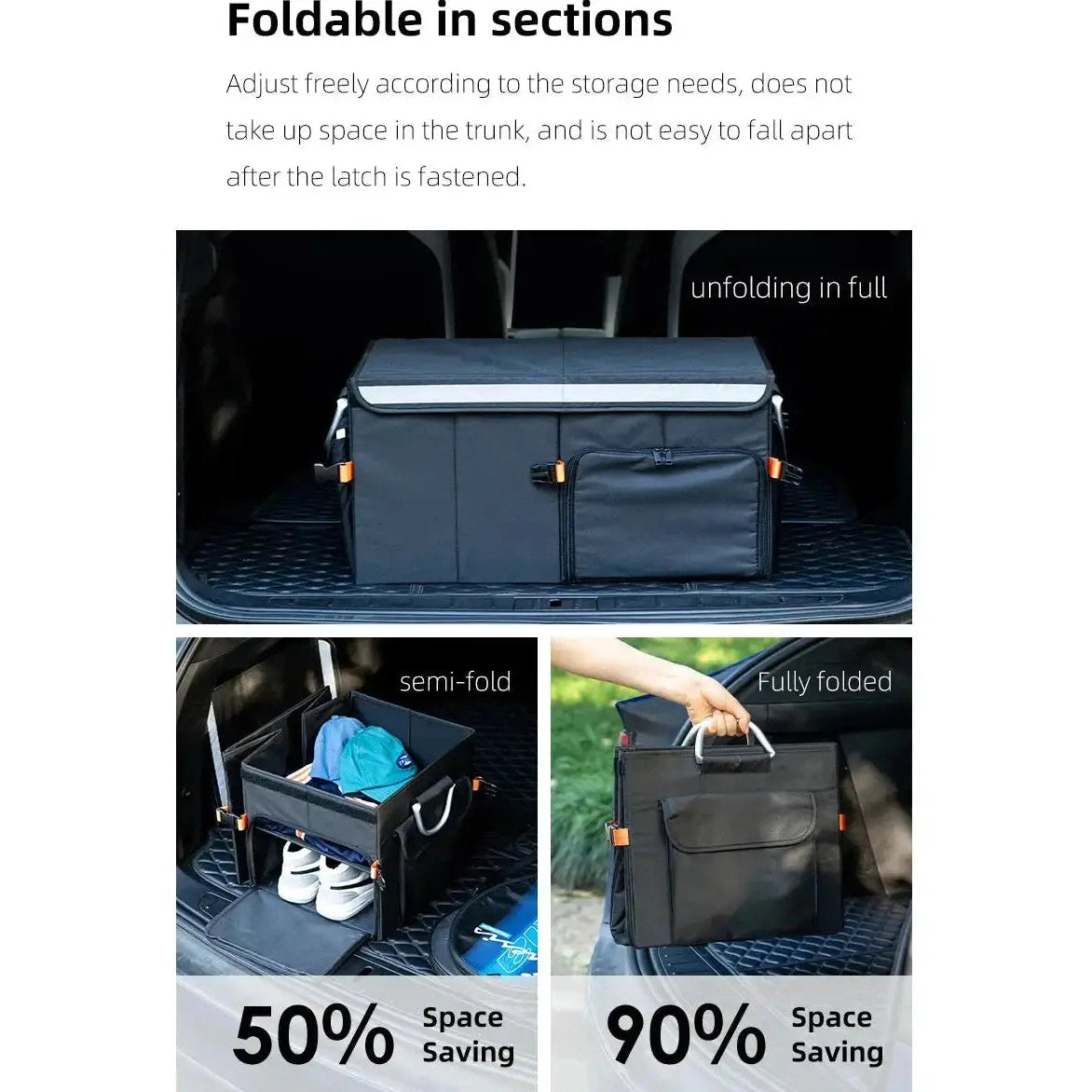 Shimoyama Car Organiser Storage Box 63L