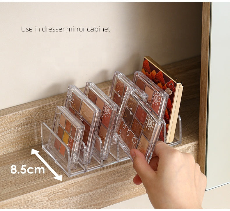 Shimoyama Clear 7 Slot Cosmetic Organiser