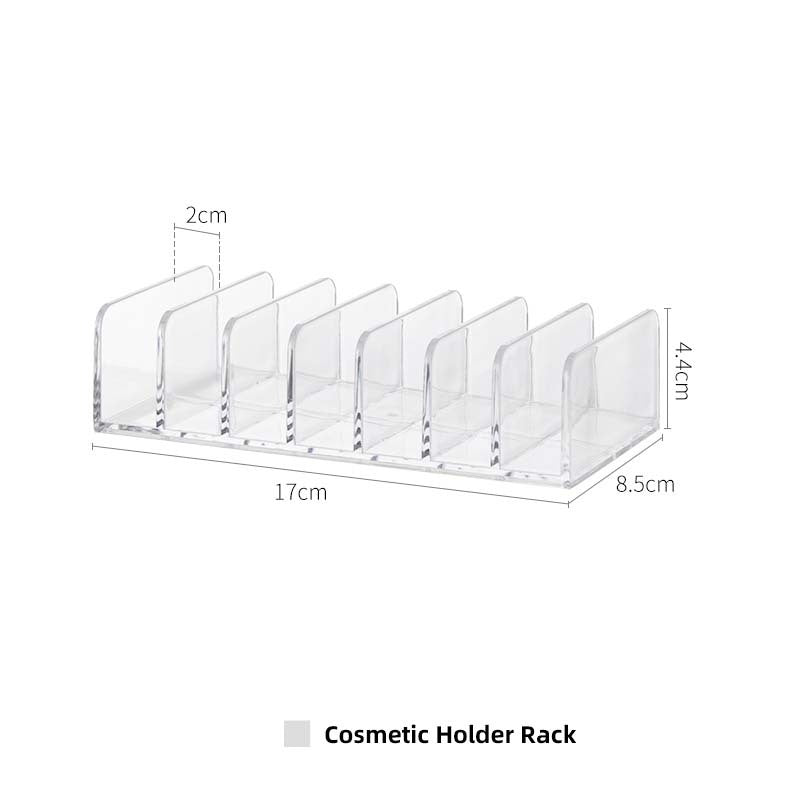 Shimoyama Clear 7 Slot Cosmetic Organiser