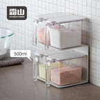 Shimoyama Clear Seasoning Container 500ml