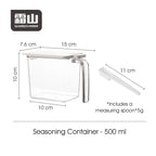 Shimoyama Clear Seasoning Container 500ml