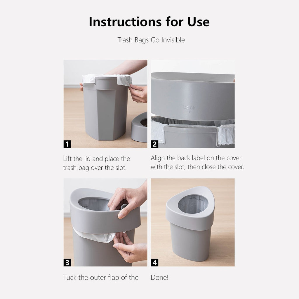 Shimoyama Compact Corner Bin