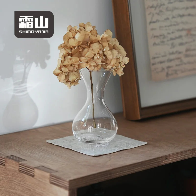 Shimoyama Crystal Glass Bud Vase