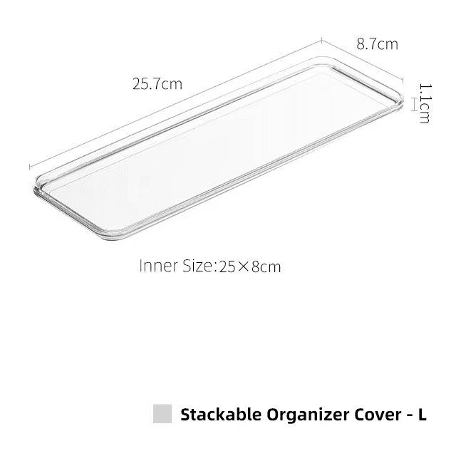 Shimoyama Desktop Storage Box White L Cover