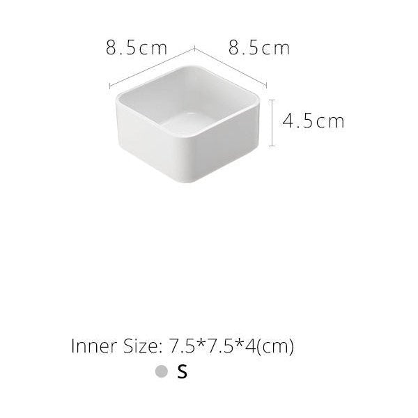 Shimoyama Desktop Storage Box White S