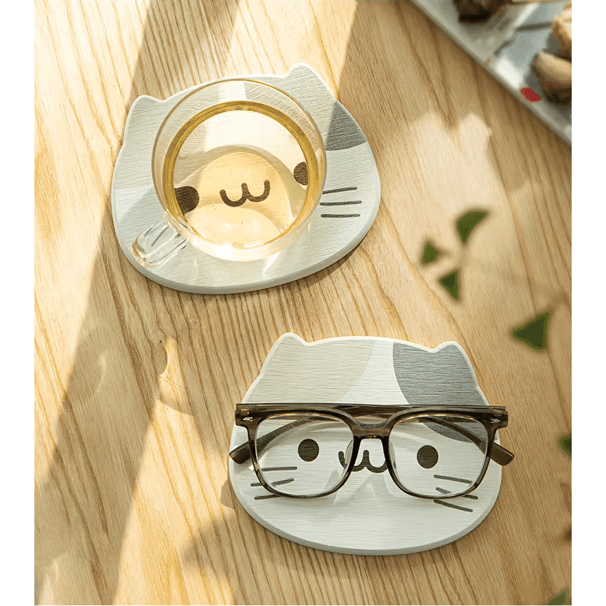 Shimoyama Diatomite Cat Coaster