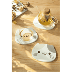 Shimoyama Diatomite Cat Coaster