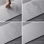 Shimoyama Diatomite Wave Bath Mat L