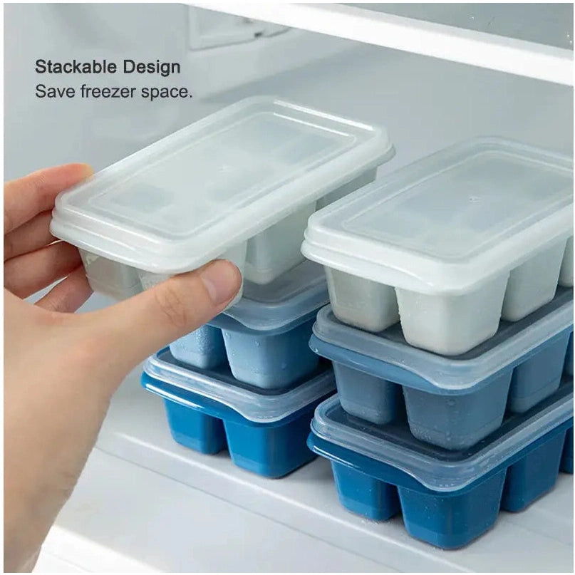 Shimoyama Easy Release Ice Cube Mould Tray 3P