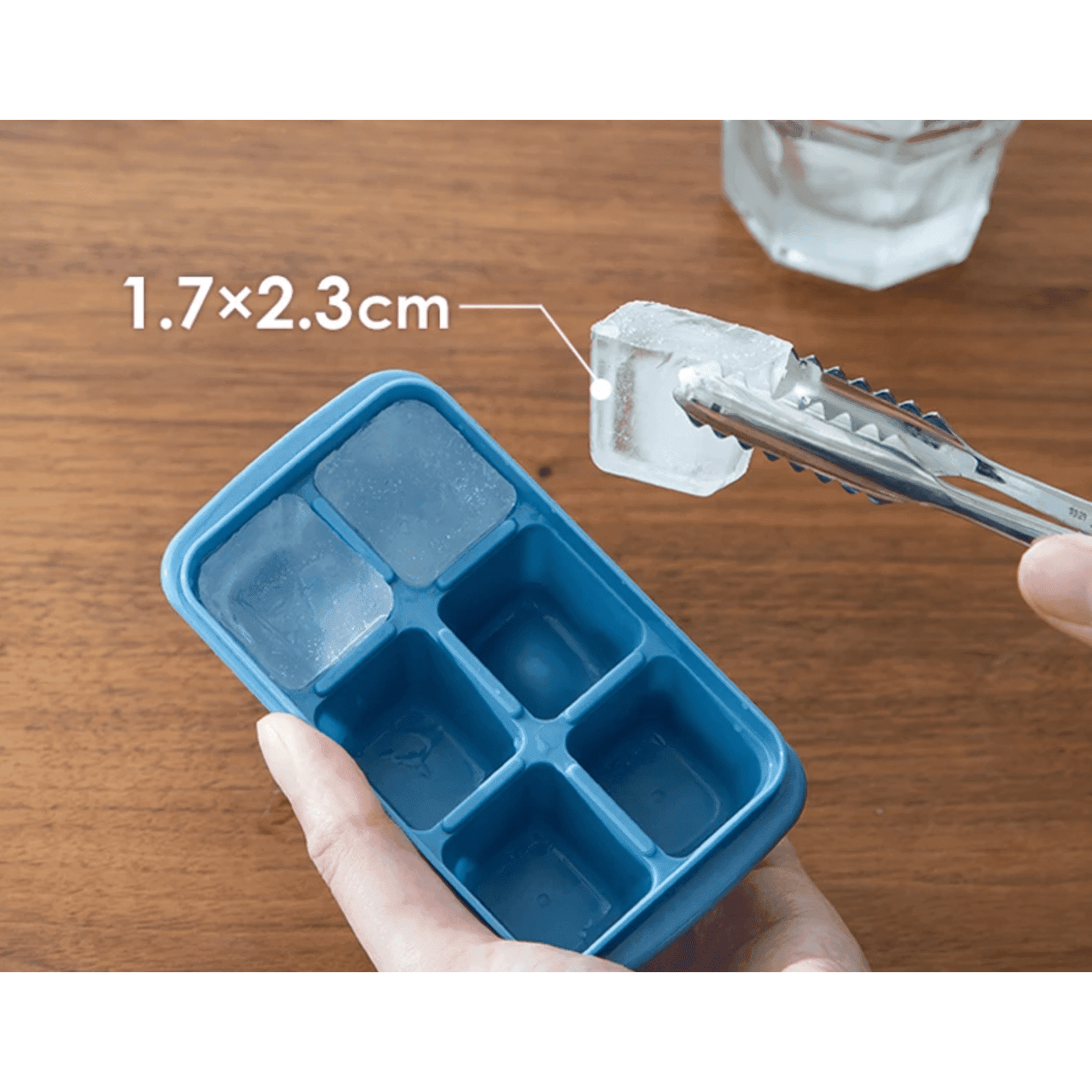 Shimoyama Easy Release Ice Cube Mould Tray 3P