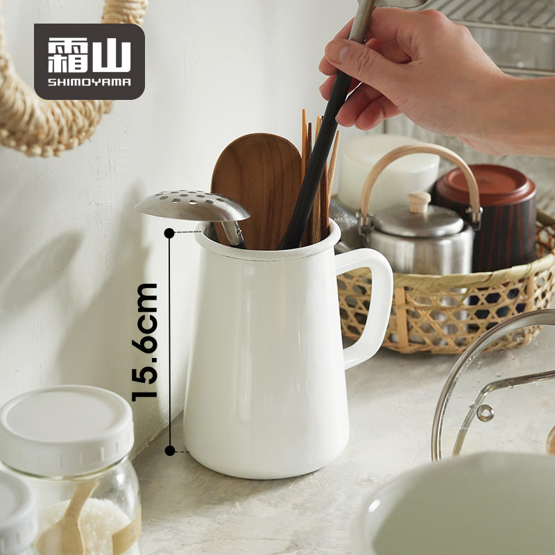 Shimoyama Enamel Chopstick Stand 1L