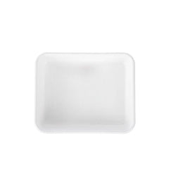 Empty white Shimoyama enamel prep tray showing glossy finish