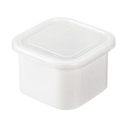 Shimoyama Enamel Square Storage Box 600ml