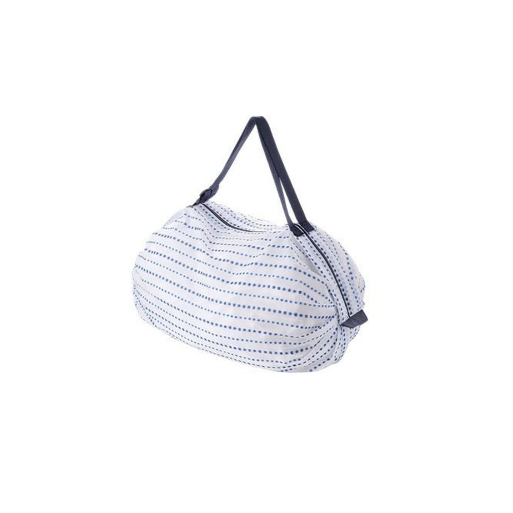Shimoyama Foldable Eco Shopping Bag 38L - Blue Shibori