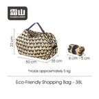 Shimoyama Foldable Eco Shopping Bag 38L - Yellow Bird