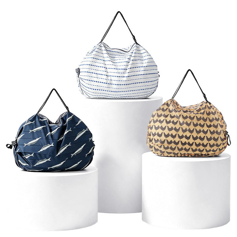 Shimoyama Foldable Eco Shopping Bag 38L - Yellow Bird