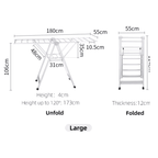 Shimoyama Wing Folding Clothes Drying Rack