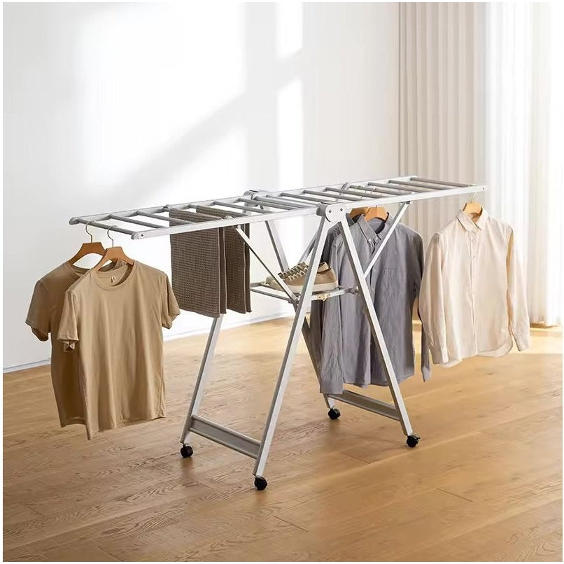 Shimoyama Wing Folding Clothes Drying Rack