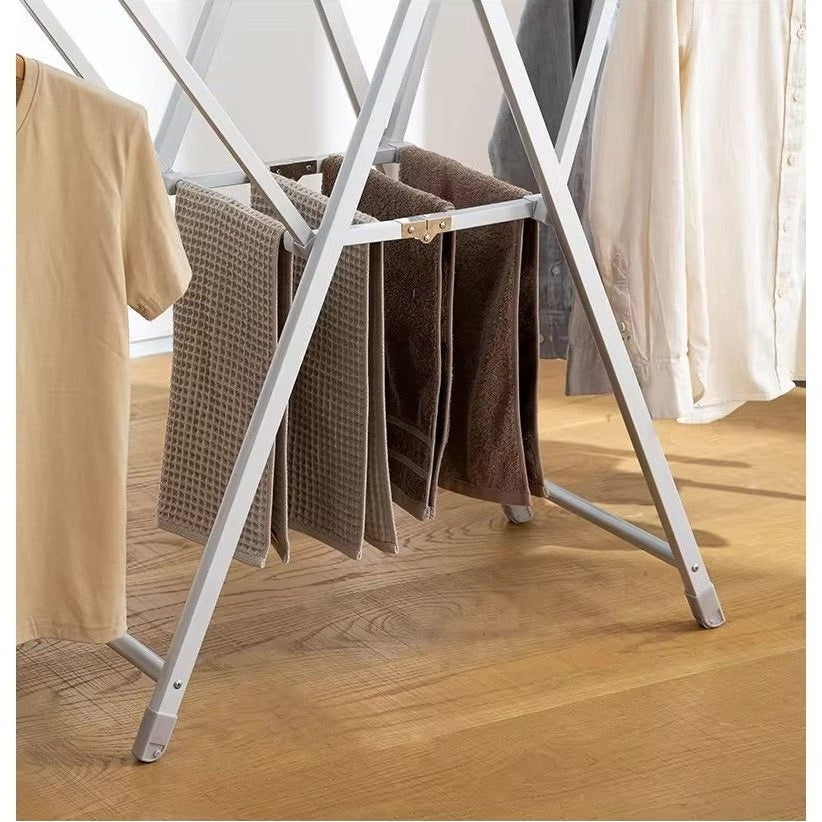 Shimoyama Wing Folding Clothes Drying Rack