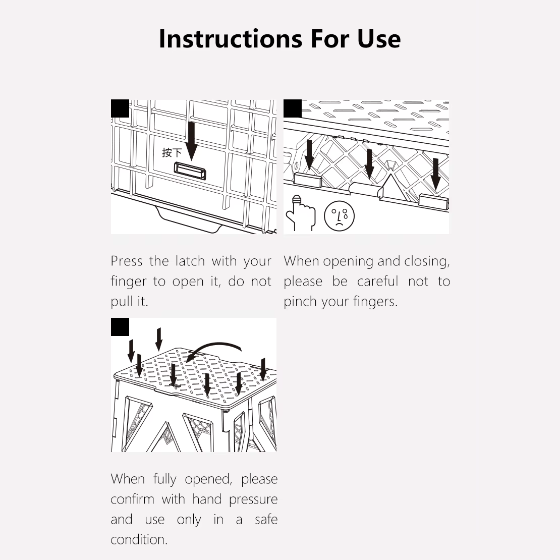 Shimoyama Folding Stool
