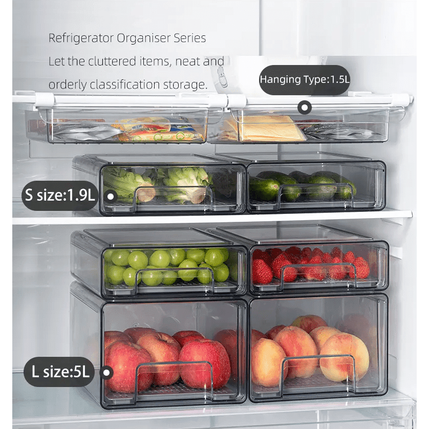 Shimoyama Fridge Organiser Drawer Large 5L