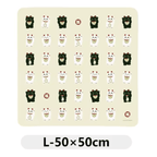 Shimoyama Furoshiki Wrapping Cloth - Fortune Cat - 50 x 50cm