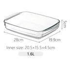 Shimoyama Glass Baking Tray 1.6L