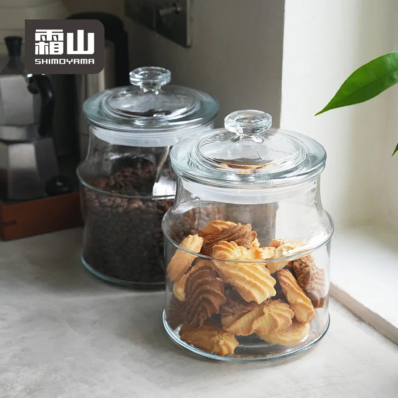 Shimoyama Glass Cookie Jar 2L