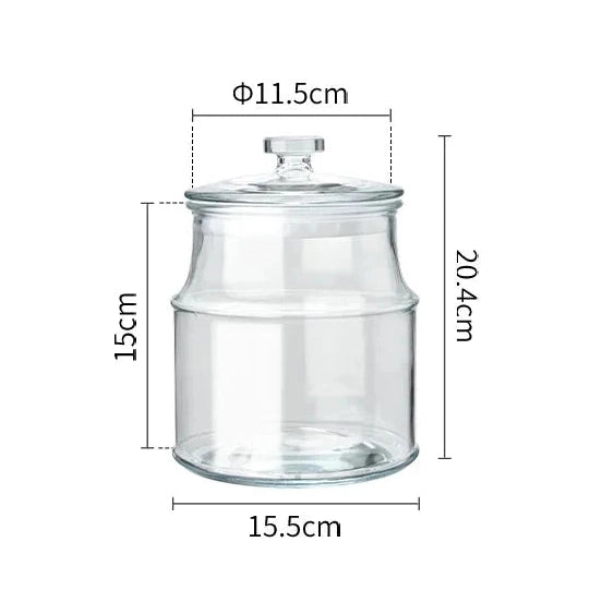 Shimoyama Glass Cookie Jar 2L