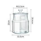 Shimoyama Glass Cookie Jar 2L