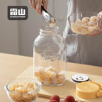 Shimoyama Glass Fermentation Jar 2.2L - Red