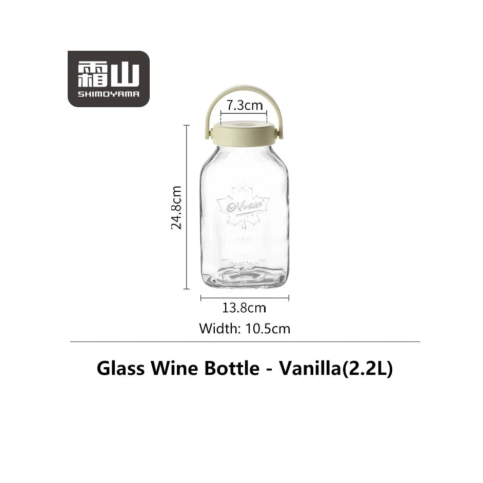 Shimoyama Glass Fermentation Jar - 2.2l