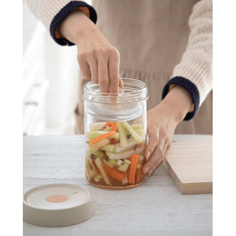 Shimoyama Glass Weight & Jar Pickling Set