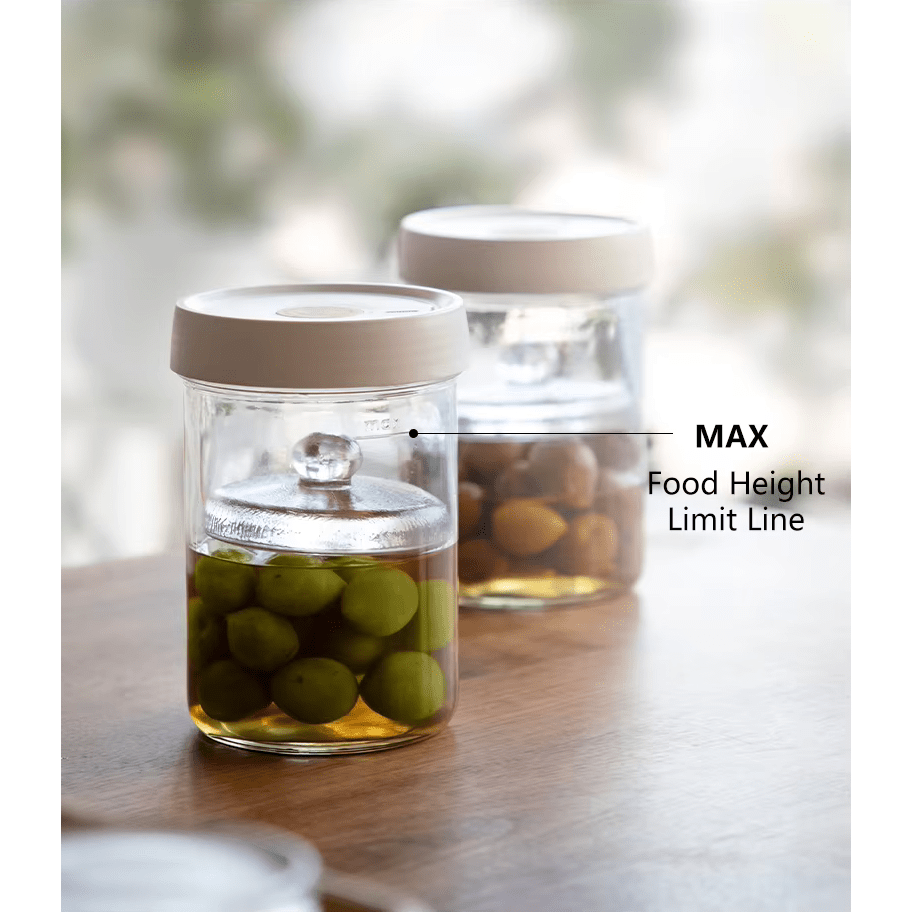 Shimoyama Glass Weight & Jar Pickling Set