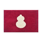 Shimoyama Gourd Red Floor Mat - 48x76cm