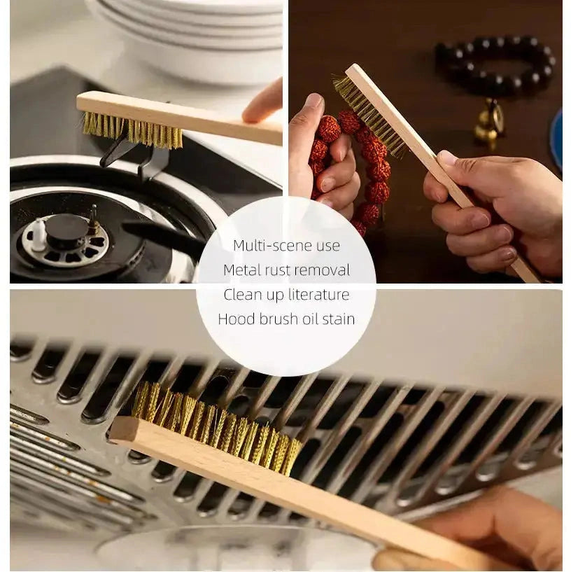 Shimoyama Grill Brass Cleaning Brush