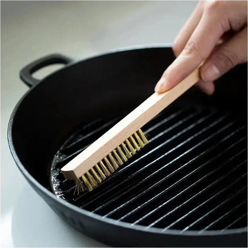 Shimoyama Grill Brass Cleaning Brush