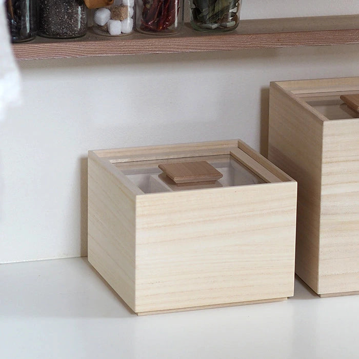 Shimoyama Hinoki Rice Storage Box 3kg