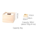 Shimoyama Hinoki Rice Storage Box 3kg