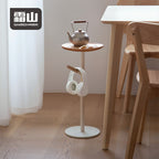 Shimoyama Iron Table with Beech Wood Tray
