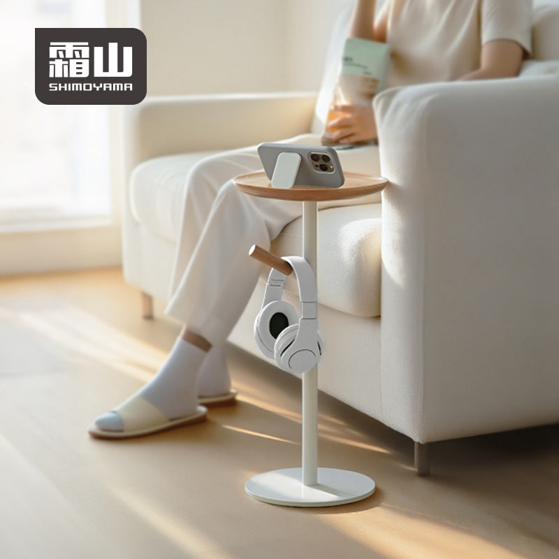 Shimoyama Iron Table with Beech Wood Tray