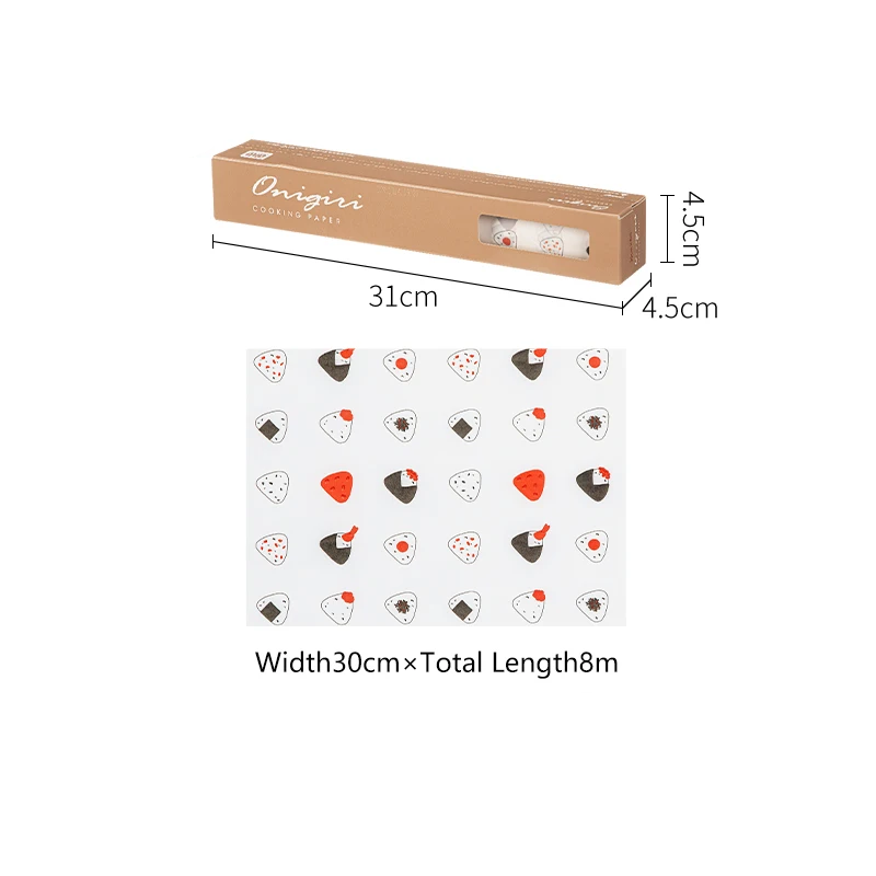 Shimoyama Kitchen Cooking Paper - 30cm x 8m - Onigiri