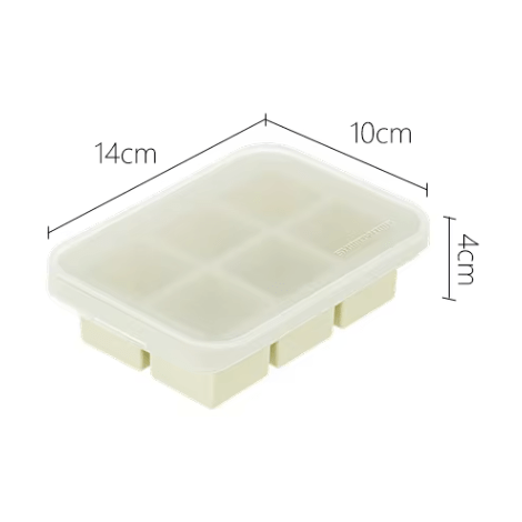 Shimoyama Large Silicone Ice Tray - 6 Grids