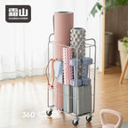 Shimoyama Laundry Storage Basket with Casters - 36L