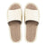 Shimoyama Leather Linen Slippers